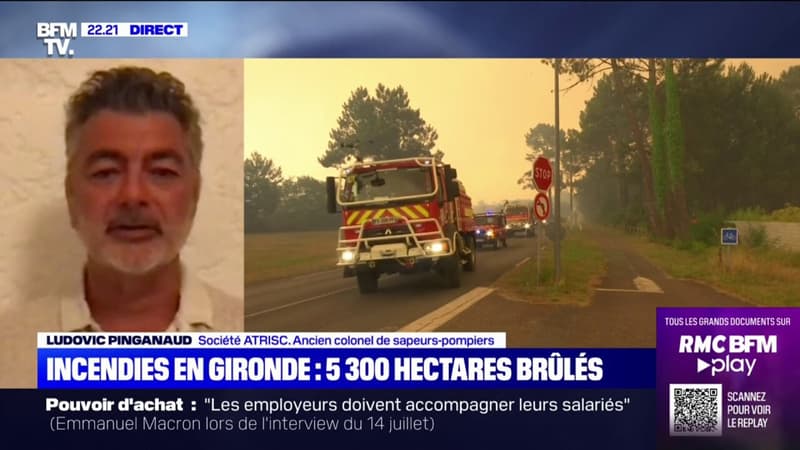 Incendies en Gironde: 