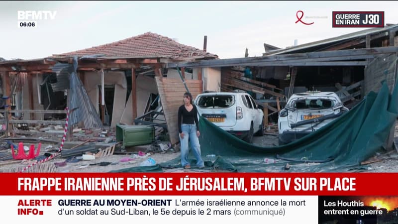 Guerre au Moyen-Orient: après une frappe iranienne près de Jérusalem, les habitants racontent leur quotidien