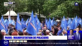 Nouvelle manifestation de policiers à Paris: "le malaise est plus qu'énorme"