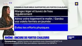 Jusqu'à 35°C ce jeudi à Lyon: quelques conseils pour supporter les fortes chaleurs