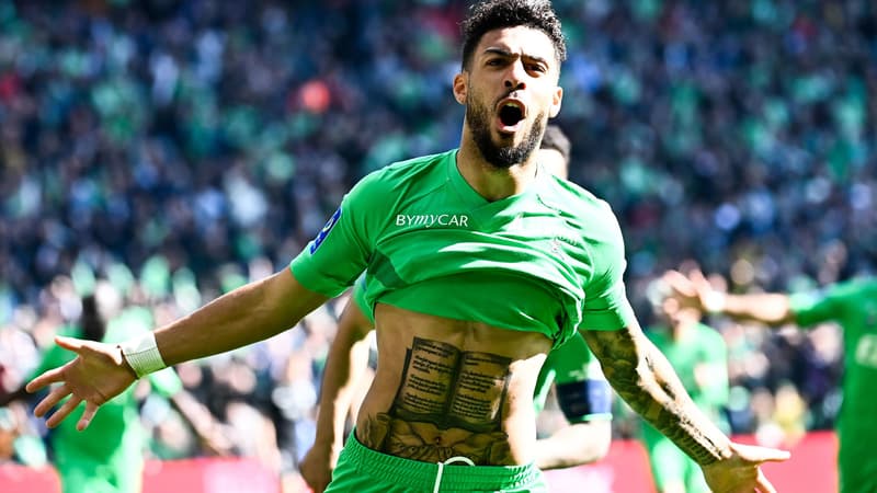 Denis Bouanga - St Etienne