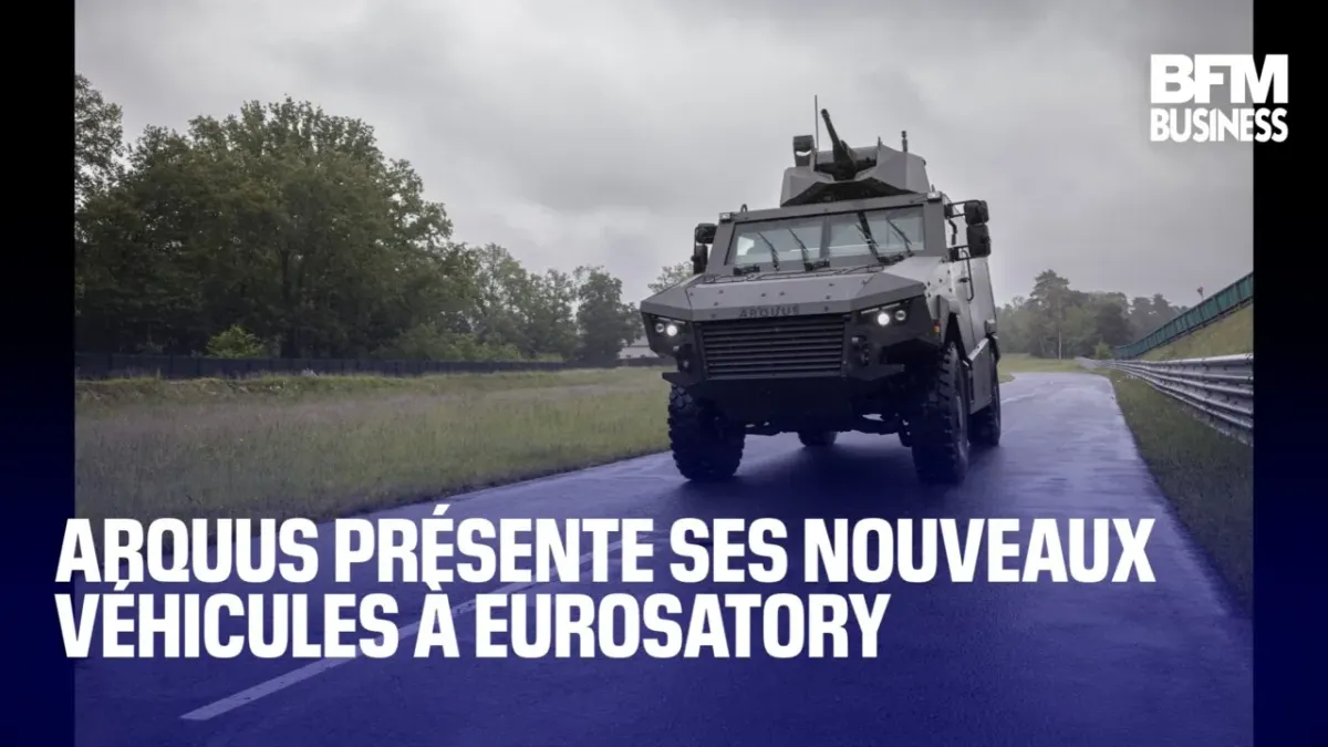 Arquus Pr sente Ses Nouveaux V hicules Eurosatory