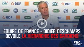 Equipe de France - Deschamps dévoile la hiérarchie des gardiens