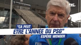 Ligue des champions : "Ca peut être l'année du PSG" espère Wenger