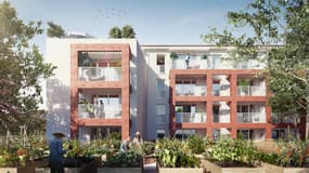 Nouvelle résidence seniors Serenly située dans le quartier Bonnefoy à Toulouse