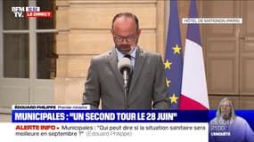 Édouard Philippe: "Le choix du second tour des municipales le 28 juin prochain est réversible" 