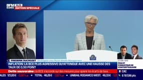 BCE / hausse des taux : “C’est très inhabituel pour la BCE, c’est une surprise par l’ampleur du geste”