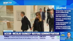 Nicolas Sarkozy va rester administrateur d'Accor et Lagardère.