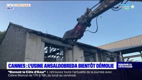 Cannes: top départ pour la démolition de l'usine Ansaldobreda 