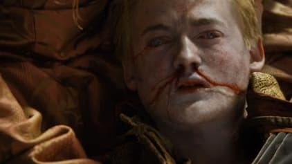 La mort de Joffrey Baratheon dans la série "Game of Thrones".
