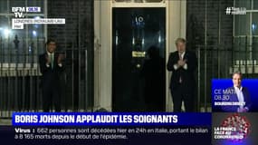 À Londres, Boris Johnson applaudit les soignants en première ligne face au coronavirus