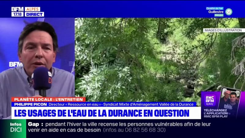 Vallée de la Durance: les précipitations au printemps seront décisives
