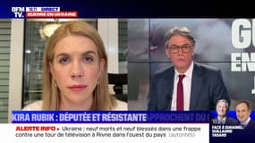 "Les sirènes ne s'arrêtent pas", raconte la députée ukrainienne Kira Rudik