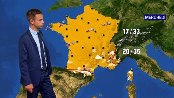 Les températures de ce mercredi 10 août Les températures de ce mercredi 10 août