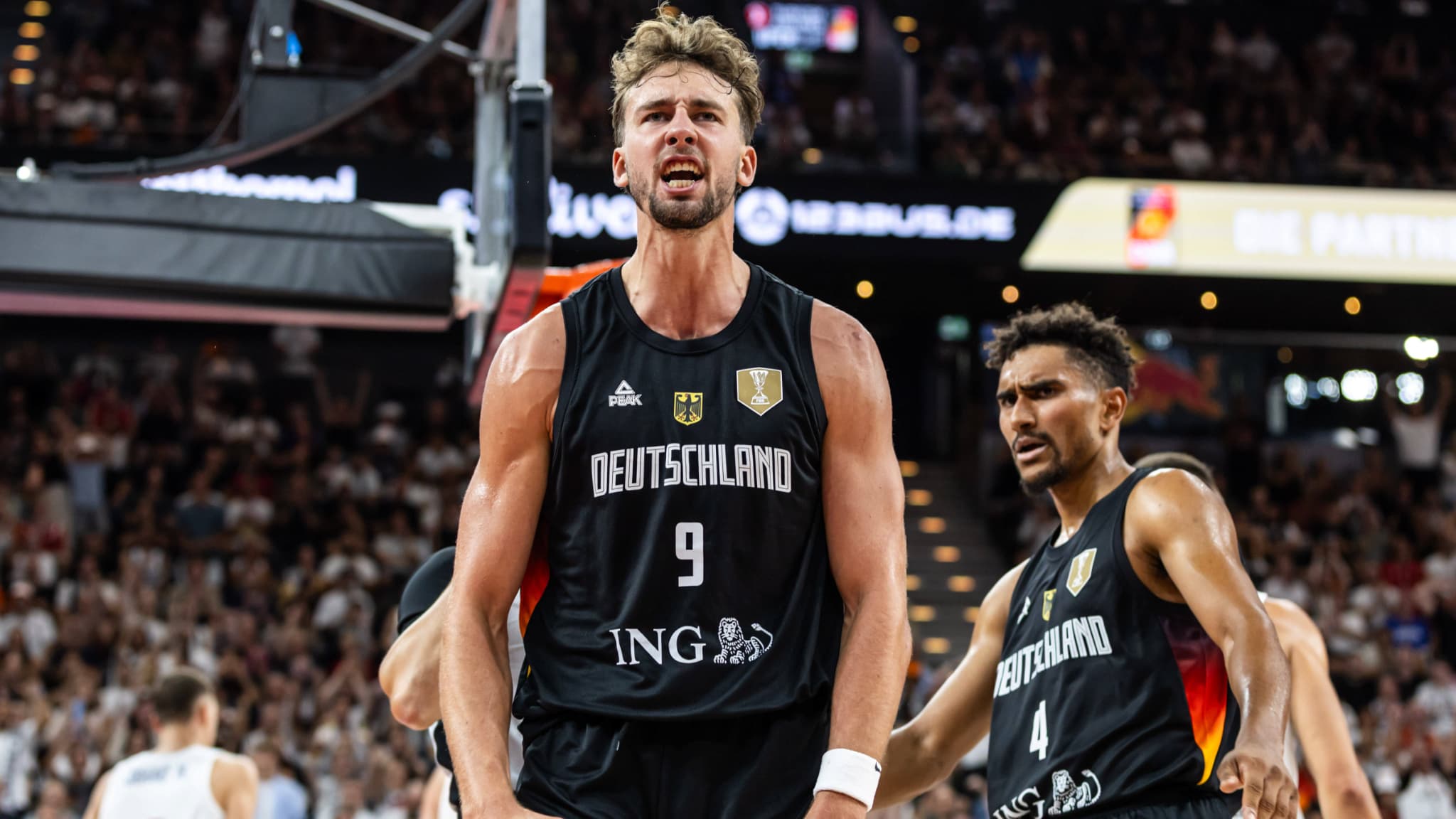 Franz Wagner avec l'Allemagne, le 16 août 2025