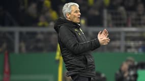 L'entraîneur suisse Lucien Favre lors du match Dortmund-Mönchengladbach, le 30 octobre 2019