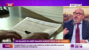 Les salariés en arrêt maladie auront droit à des congés