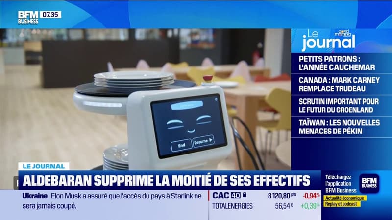 Aldebaran supprime la moitié de ses effectifs