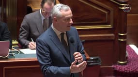 Loi Egalim: "Les industriels et les distributeurs qui ne respectent pas les règles auront une sanction de 5 millions d'euros par infraction" affirme Bruno Le Maire, ministre de l'Économie