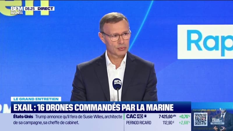 Exail : 16 drones commandés par la Marine