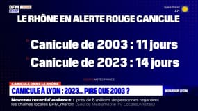 La canicule qui touche actuellement Lyon est-elle pire que celle de 2003?