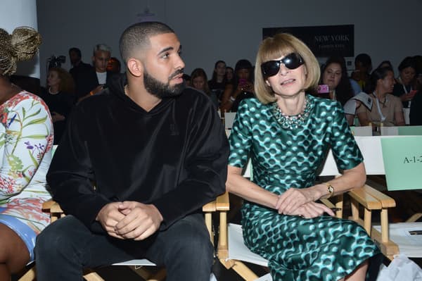 Drake et Anna Wintour