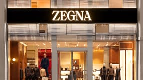 Une boutique Zegna 