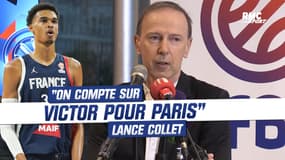 Basket / Equipe de France : "On compte sur Victor (Wembanyama) pour Paris" lance Collet