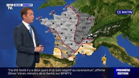 De la pluie recouvre l'Hexagone ce mardi matin