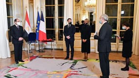 Le président égyptien Abdel Fattah al-Sissi a reçu la légion d'honneur, lundi 7 décembre 2020