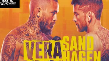 UFC Fight Night : Malon Vera - Cory Sandhagen : sur quelle chaîne et à quelle heure voir le match ?
