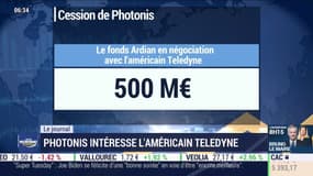 Photonis intéresse l'américain Teledyne