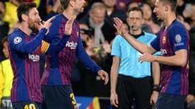 Lionel Messi et Clément Lenglet