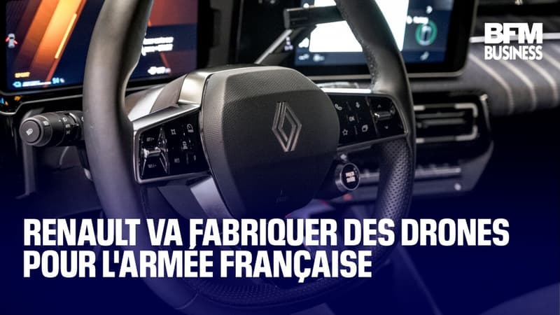 Renault va fabriquer des drones pour l'armée française