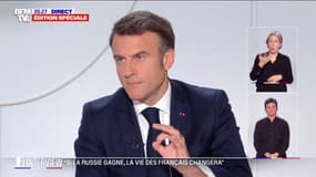 Emmanuel Macron: "La paix ce n'est pas la capitulation de l'Ukraine" 