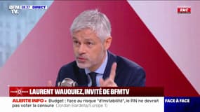 Budget: "Il faut sortir la France de cette espèce de système socialo-étatiste", estime Laurent Wauquiez (LR)