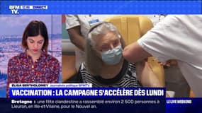 Vaccination: la campagne s'accélère dès lundi - 02/01