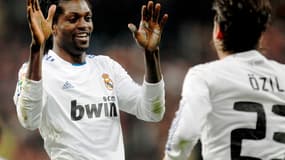 Emmanuel Adebayor et Mesut Özil