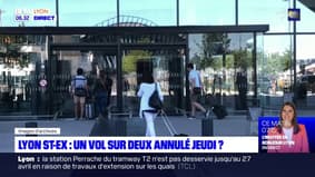Lyon Saint-Exupéry: jeudi noir en raison de la grève des contrôleurs aériens?