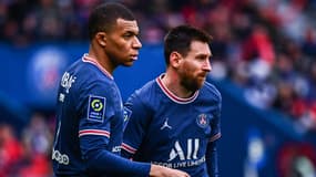 Kylian Mbappé et Lionel Messi