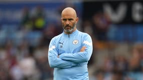 Enzo Maresca, l'entraîneur adjoint de Pep Guardiola, en 2023.