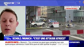 Munich: "L'Allemagne est le pays le plus touché en Europe occidentale en 2024", explique Alexandre Rodde (chercheur spécialisé sur les questions du terrorisme)