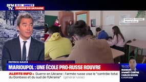 A Marioupol, une école pro-russe a rouvert 