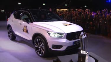 Le Volvo XC40, élu Voiture de l'Année 2018.