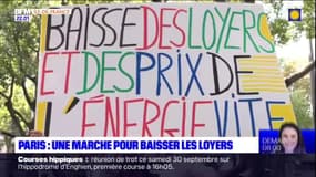Paris: une marche pour baisser les loyers