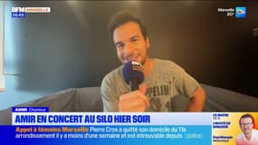 Amir s'exprime sur sa joie de revenir en concert à Marseille