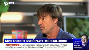 Nicolas Hulot appelle à "créer les conditions de la relocalisation de toute la chaîne de valeur de l'industrie automobile"