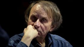 L'écrivain Michel Houellebecq le 25 avril 2019 à Paris