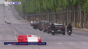 Cérémonie du 14-Juillet 2020 sur la place de la Concorde