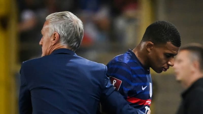 Equipe de France: le côté "boudeur" de Mbappé pointé du doigt